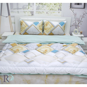 Спално бельо със завивка Марбле - Памучен сатен Спално бельо със завивка Марбле - Памучен сатен