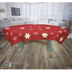 Коледна покривка Snowflakes