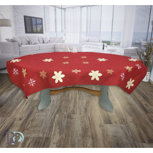 Коледна покривка Snowflakes Коледна покривка Snowflakes