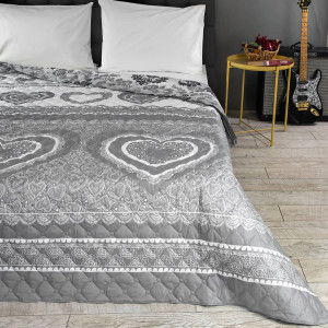 Микрофибърно покривало Сърце