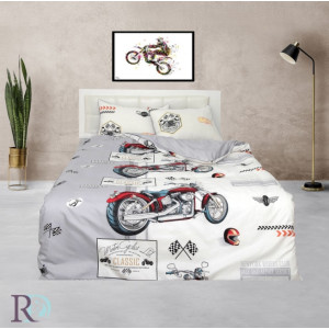 Детско спално бельо Мотори Детско спално бельо Мотори