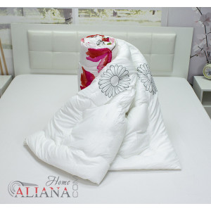 Микрофибърна олекотена завивка, зимна Poppies