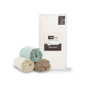 Памучен чаршаф с ластик за детско легло - Kids