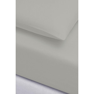 100% Памучен долен чаршаф Gray