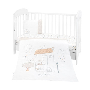 Бебешко спално бельо от Ранфорс - Мечо