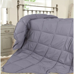 Зимна завивка Микрофибър 150х210 см. - Сив