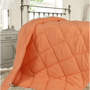 Зимна завивка Микрофибър 150х210 см. - Оранжев
