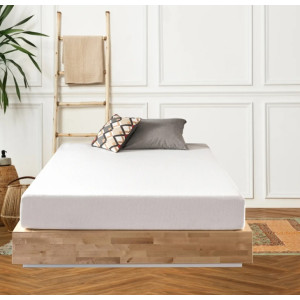 Бял протектор с ластик 164х200х25 см.