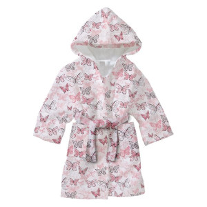 Детски халат за баня Пеперуда