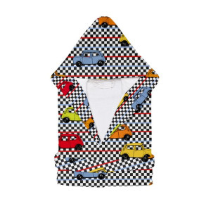 Памучна детска хавлия Коли