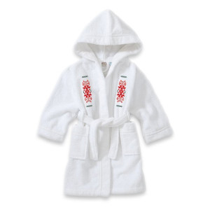 Детски халат за баня Етно