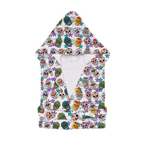 Памучна детска хавлия Череп