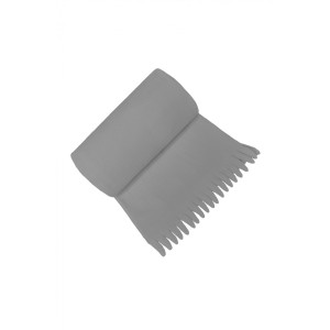 Поларено одеяло в Сив цвят