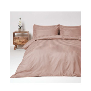 Елегантно спално бельо в кафяво - Памучен сатен