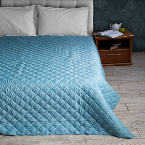 Шалте Микрофибър - светлосиньо