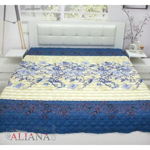 Двулицево шалте от Микрофибър - Флорален океан