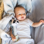 Бамбуково бебешко одеяло Лиси