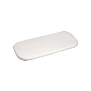 Водоустойчив чаршаф с ластик за бебе в бяло