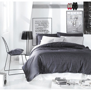 Спален комплект от памучен сатен - Хуго