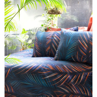 Спален комплект от памучен сатен - Палмови клонки