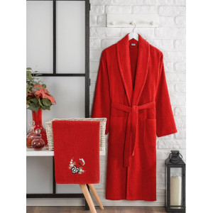 Комплект халат и кърпа за баня Bereket