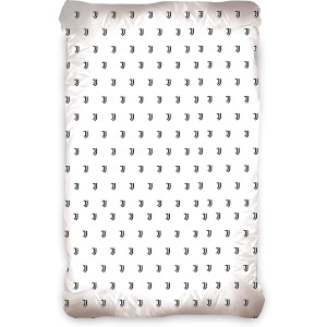 Памучен долен чаршаф с ластик Juventus 90/200/25