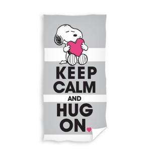 Памучна кърпа за плаж Snoopy Hug Памучна кърпа за плаж Snoopy Hug