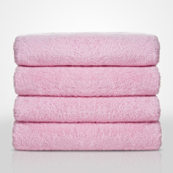 Розови хавлиени кърпи - 100% Памук