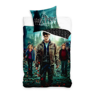 3D Спален комплект от памучен сатен Harry Potter 3D Спален комплект от памучен сатен Harry Potter