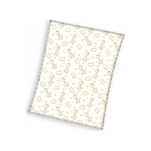 Меко бебешко одеяло Жираф