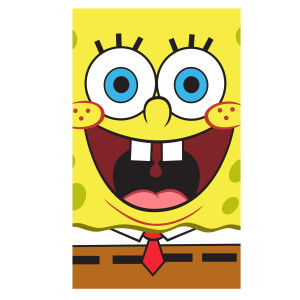 Кърпа за плаж Спонджбоб Кърпа за плаж Спонджбоб