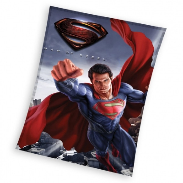 Детско поларено одеяло Superman