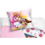 Детски спален комплект в розово - Патрул Лапа Момичета