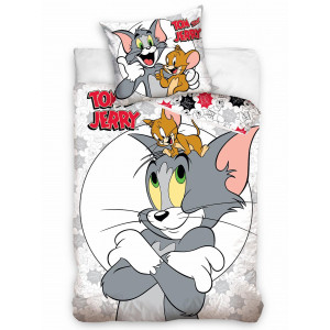 Спален комплект от Памучен сатен Tom and Jerry 2 Спален комплект от Памучен сатен Tom and Jerry 2