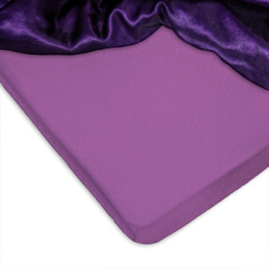 Лилав чаршаф с ластик за матрак Лилав чаршаф с ластик за матрак