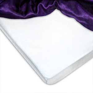 Бял чаршаф с ластик за матрак Бял чаршаф с ластик за матрак