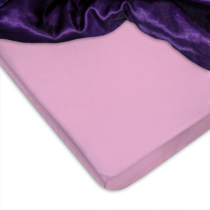 Розов чаршаф с ластик за матрак Розов чаршаф с ластик за матрак