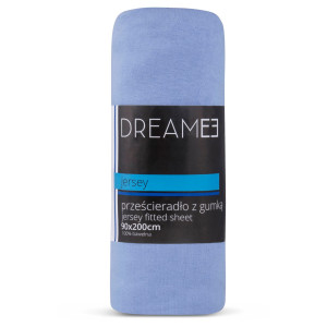 Син чаршаф с ластик Лукс Син чаршаф с ластик Лукс