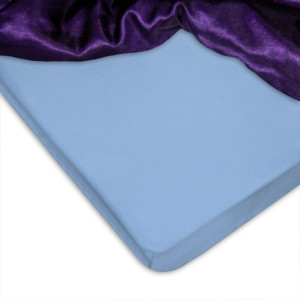 Син чаршаф с ластик за матрак Син чаршаф с ластик за матрак