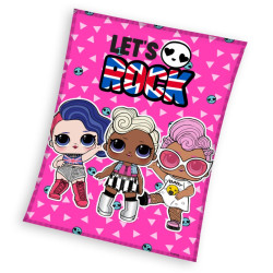 Поларено детско одеяло Лол момичета