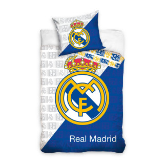 Памучен 3D спален комплект Реал Мадрид 1