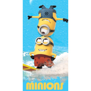 Памучна кърпа за плаж - Миньоните Памучна кърпа за плаж - Миньоните
