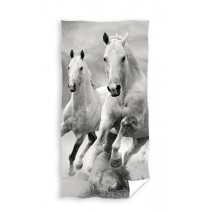 Памучна плажна кърпа Horses Памучна плажна кърпа Horses