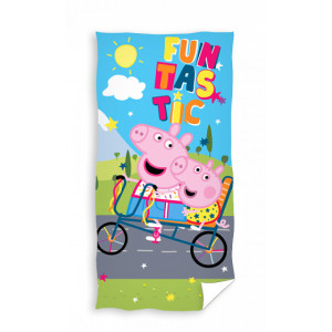 Памучна кърпа за плаж Забавна Пепа Пиг Памучна кърпа за плаж Забавна Пепа Пиг