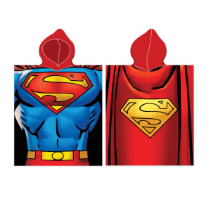Детско пончо за плаж - Superman Детско пончо за плаж - Superman