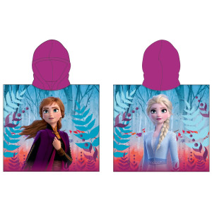 Детско пончо за плаж - Принцеси