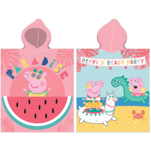 Детско пончо в розово Peppa Pig Детско пончо в розово Peppa Pig