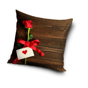 Калъфка за възглавница с 3Dдесен - Розата