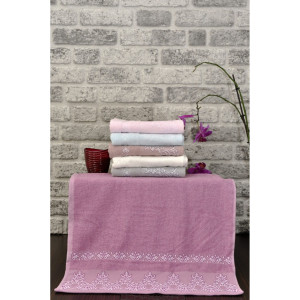 Комплект от 6 бр хавлиени кърпи 50х90 - Efsan  Комплект от 6 бр хавлиени кърпи 50х90 - Efsan