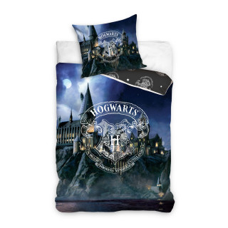 Памучен спален комплект 3D Hogwarts